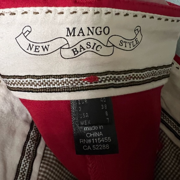“Fireball” Red Mango Pants. Size US 8. Great Fit. Some Stretch! - Picture 6 of 6